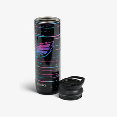 NFL Neon Philadelphia Eagles 20 Oz Flip 'n' Sip Tumbler