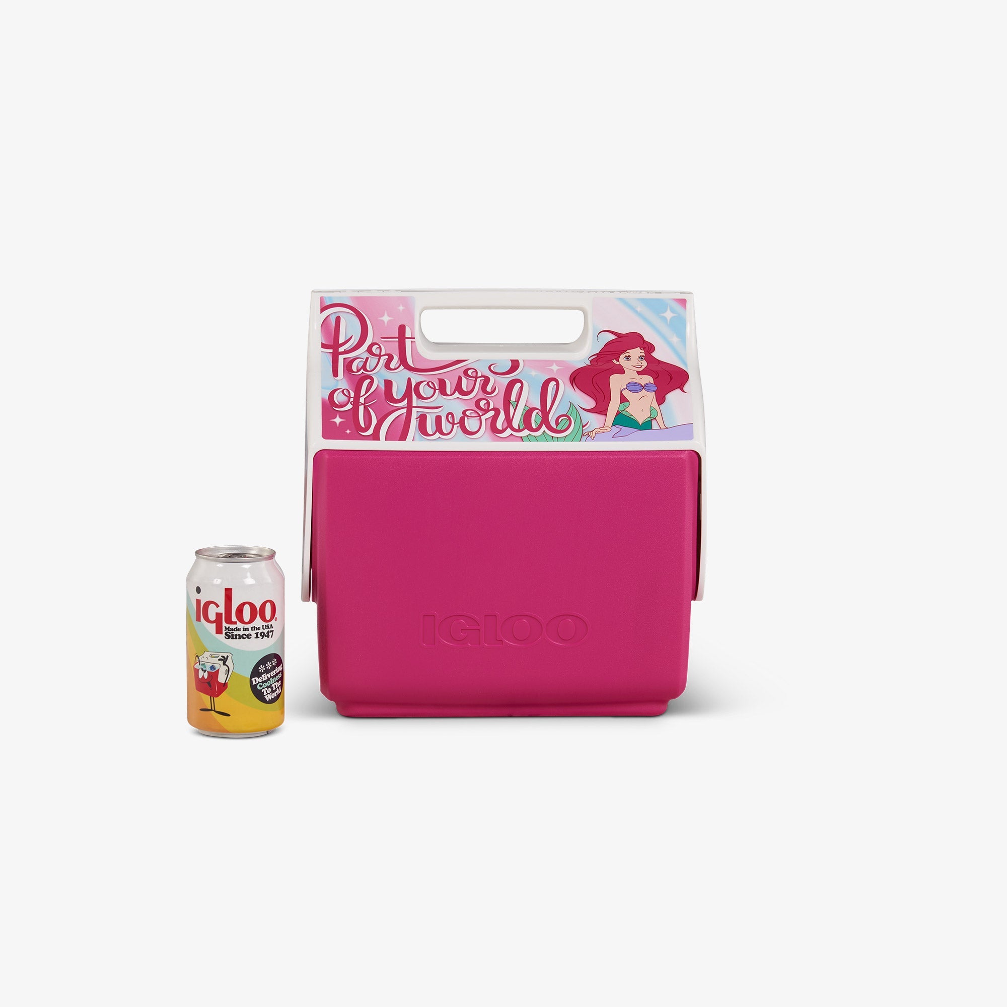 Disney Princess Ariel Little Playmate 7 Qt Cooler