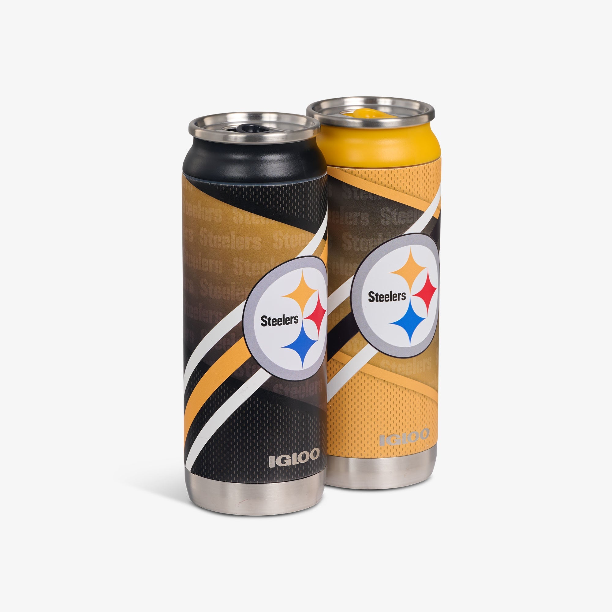 Pittsburgh Steelers Home & Away 16 Oz Can 2-Pack