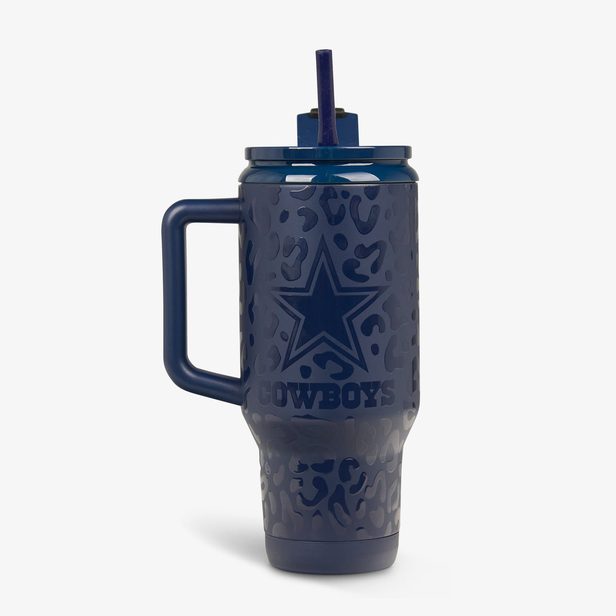 NFL 32 Oz Leopard Flip 'n' Sip Travel Mug
