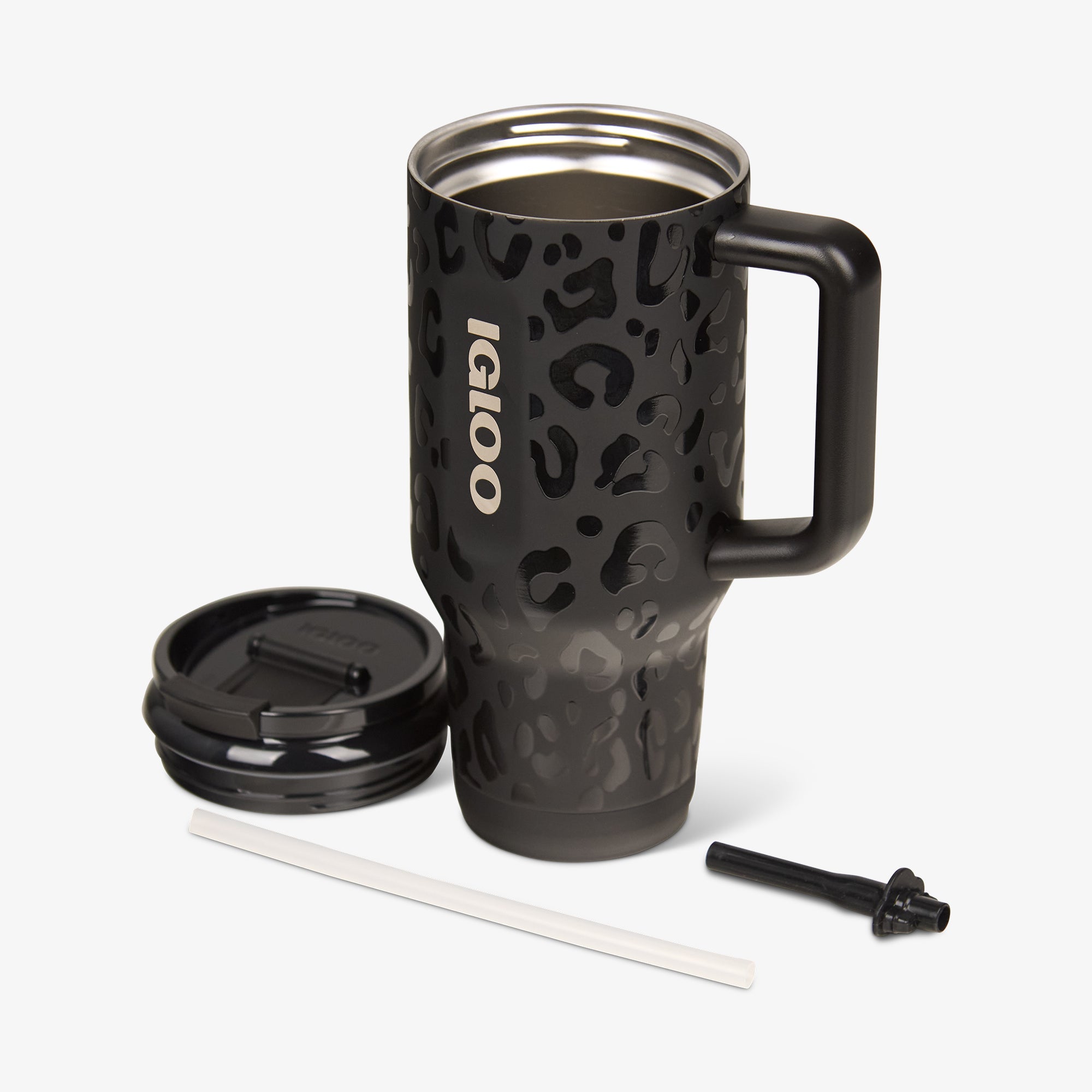 NFL 32 Oz Leopard Flip 'n' Sip Travel Mug