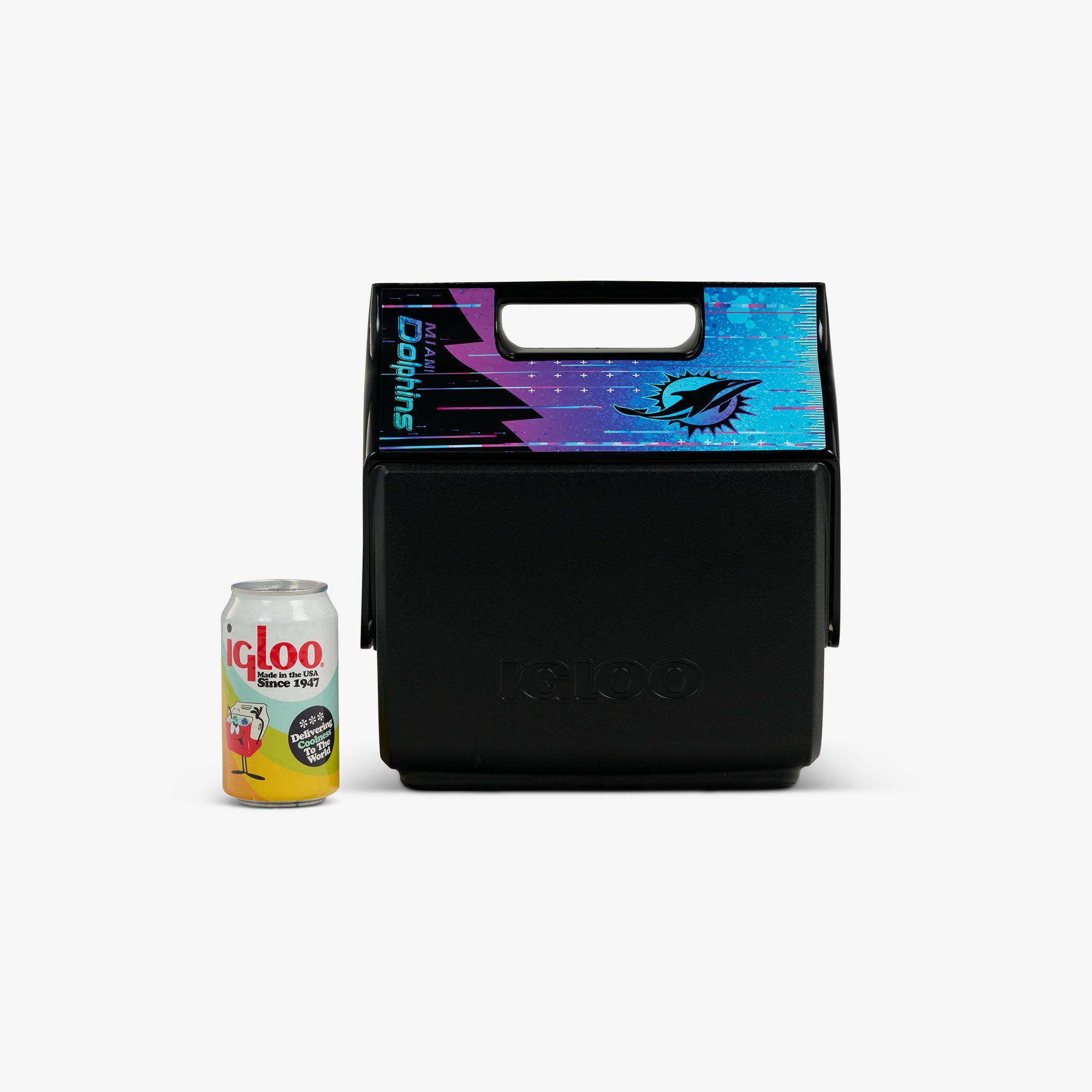 NFL Neon Miami Dolphins Little Playmate® 7 Qt Cooler