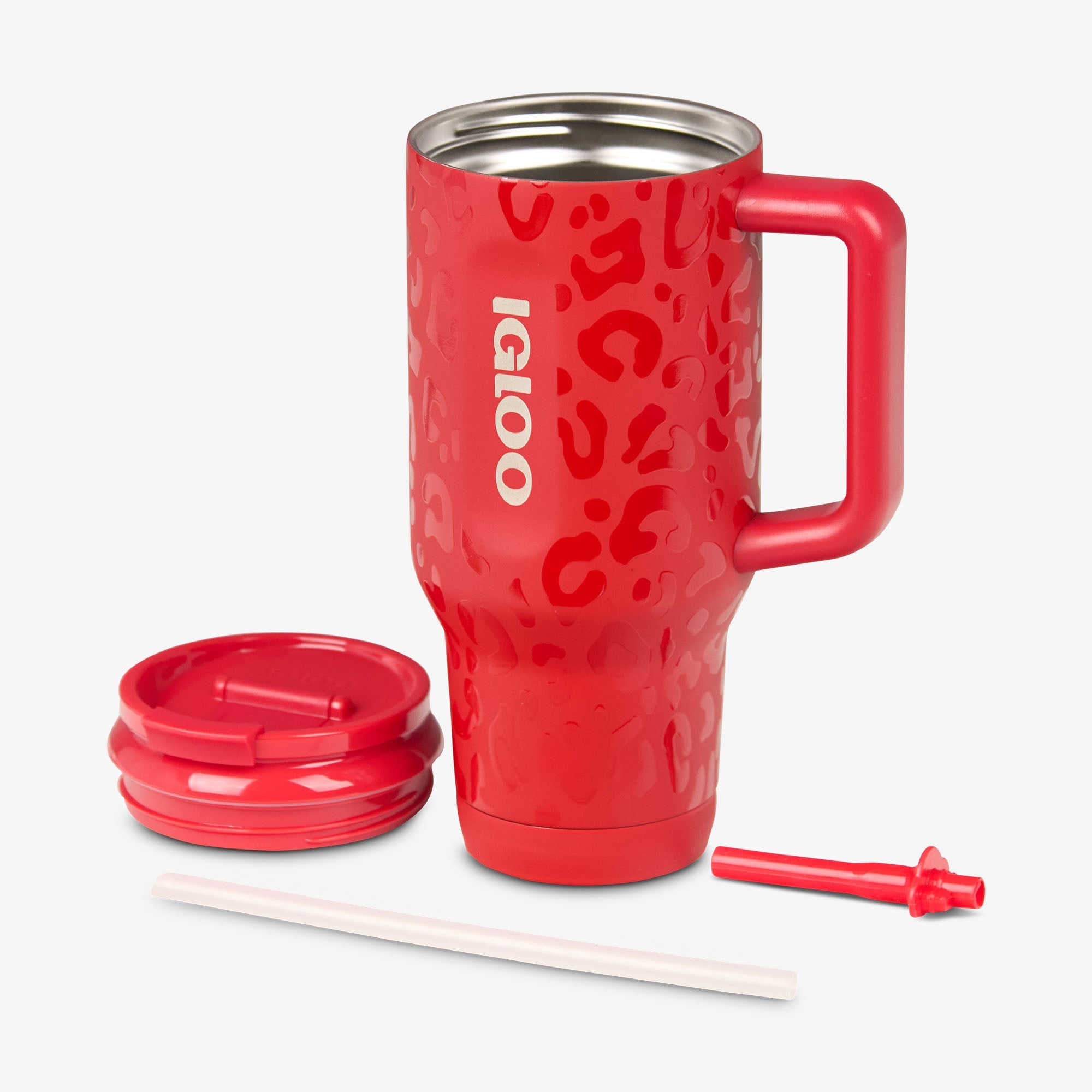 NFL 32 Oz Leopard Flip 'n' Sip Travel Mug