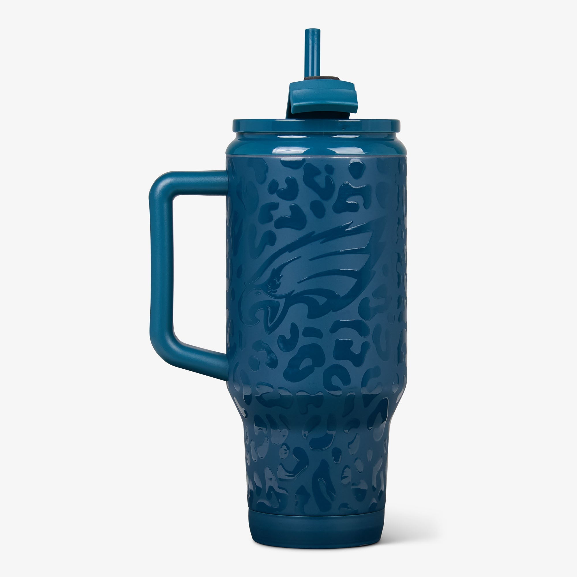 NFL 32 Oz Leopard Flip 'n' Sip Travel Mug