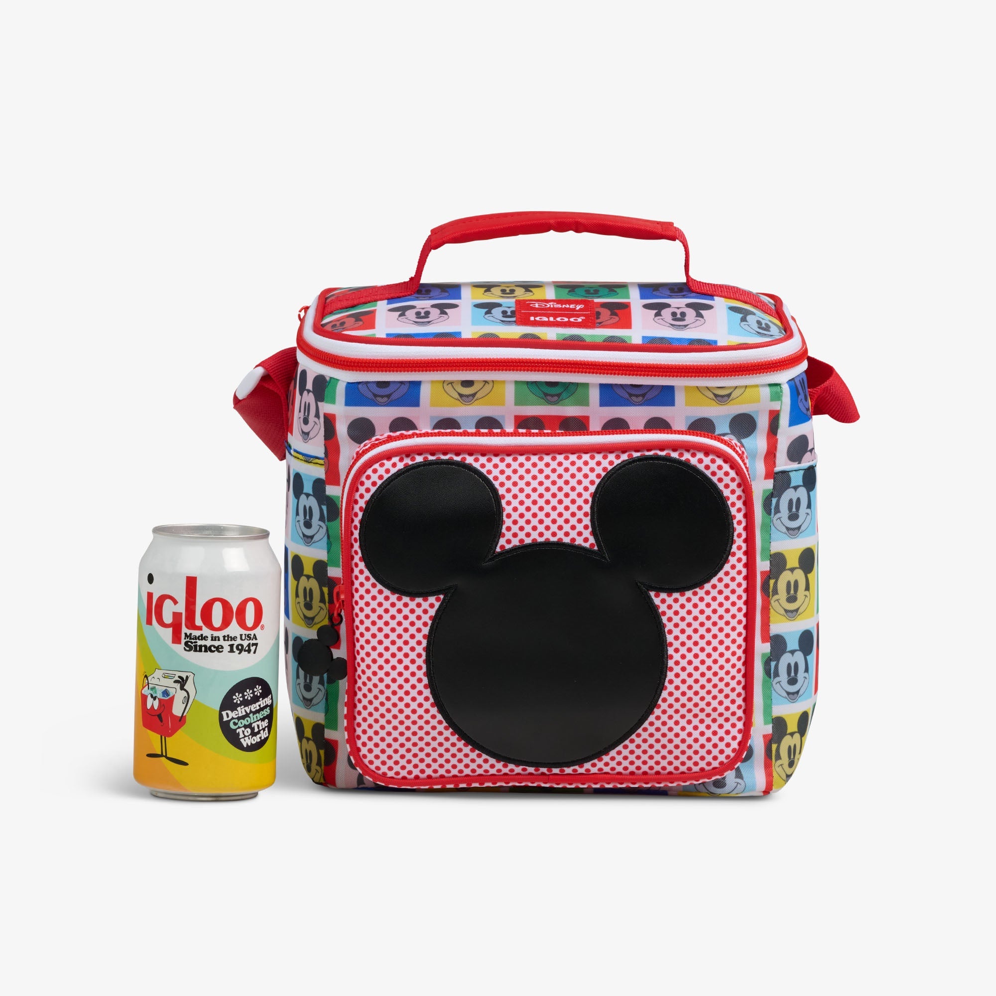 Disney Mickey Mouse Pop Art Square Lunch Cooler Bag