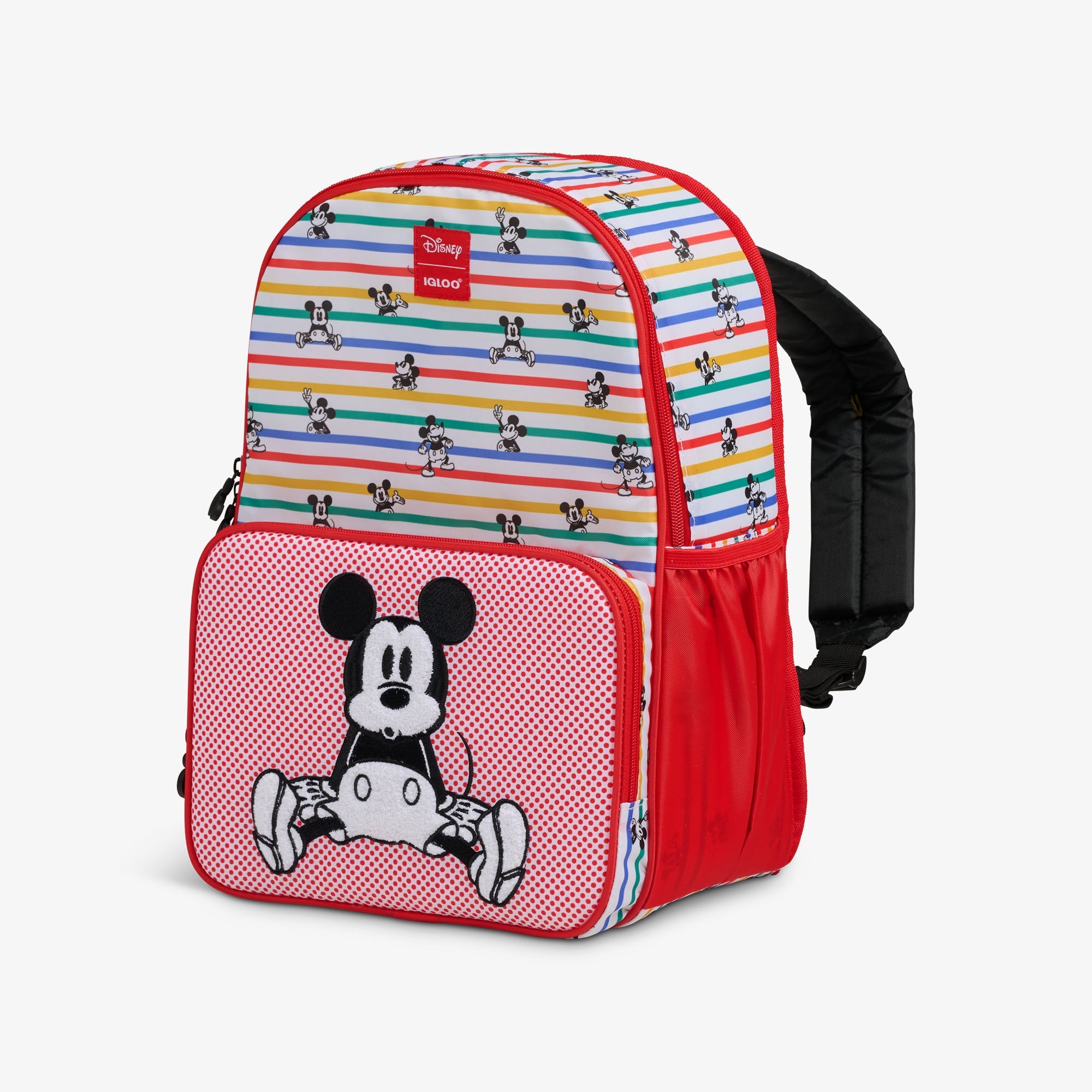 Disney Mickey Mouse Stripe 24-Can Backpack