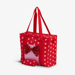 Disney Minnie Mouse Polka Dots Dual Compartment Tote Cooler Bag