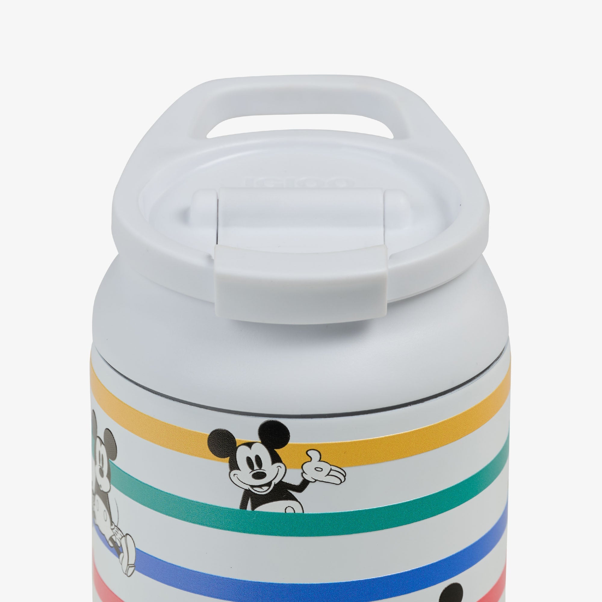 Disney Mickey Mouse Stripe 16 Oz Flip 'n' Sip Tumbler