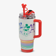 Disney Mickey Mouse Stripe 32 Oz Travel Mug