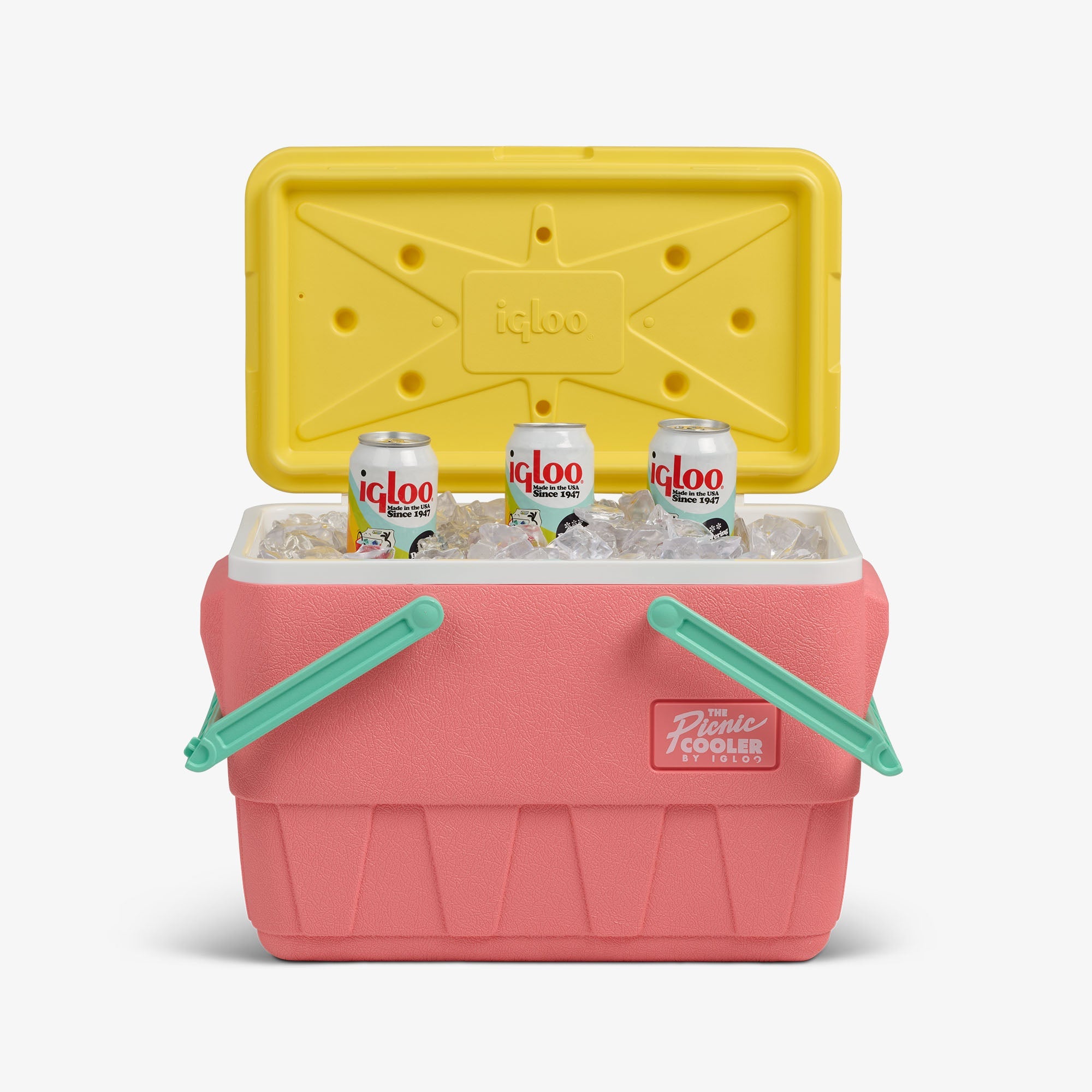 Retro Picnic Basket 25 Qt Cooler