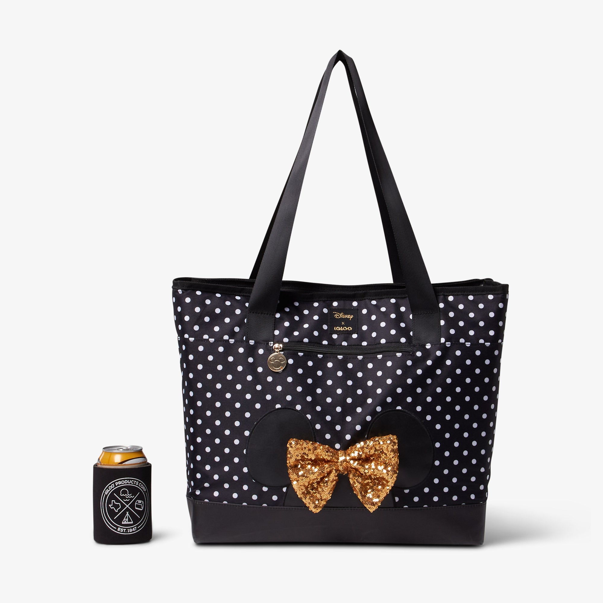 Minnie Mouse Dual Compartment Tote Cooler Bag