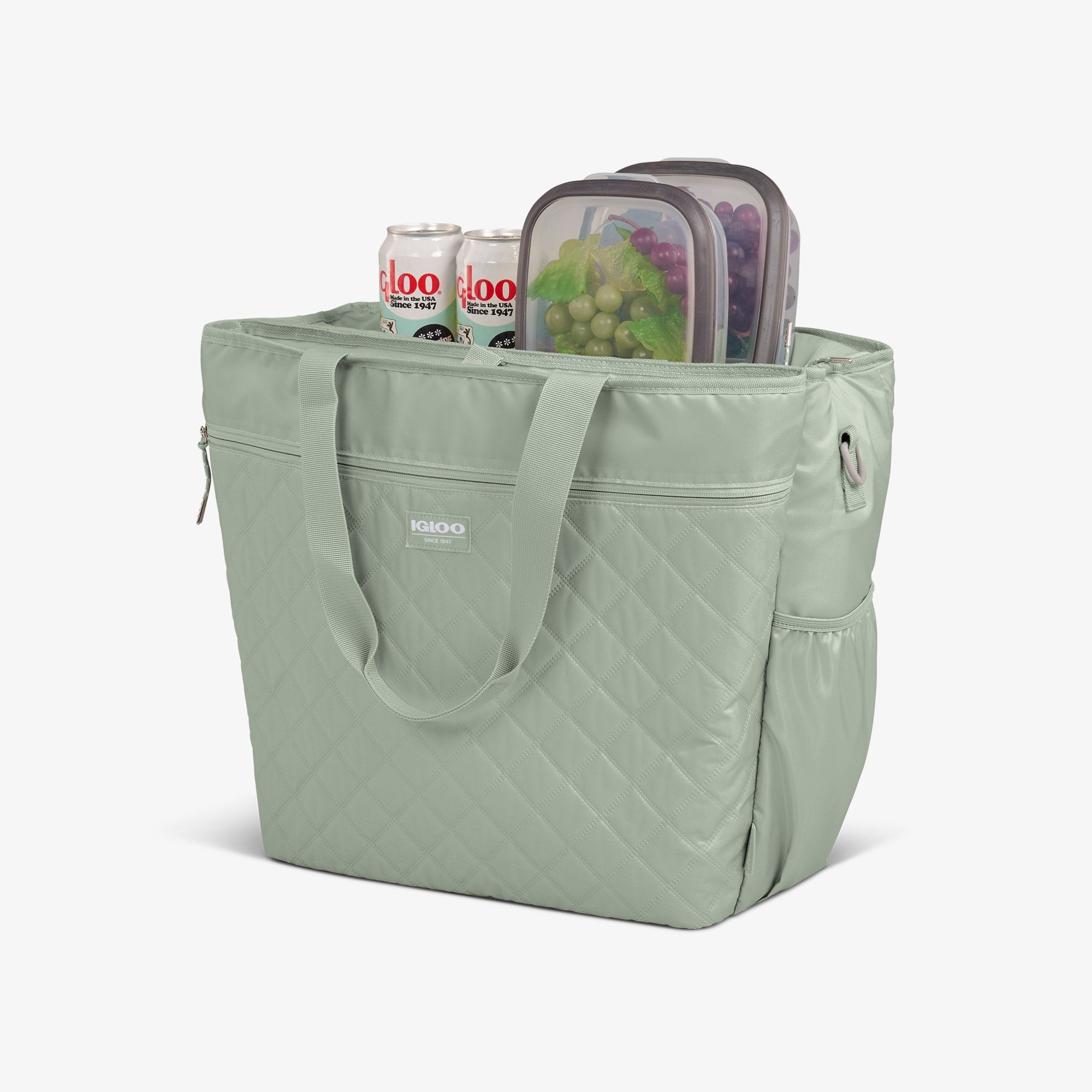 MaxCold DUO Dual Compartment Tote Cooler Bag