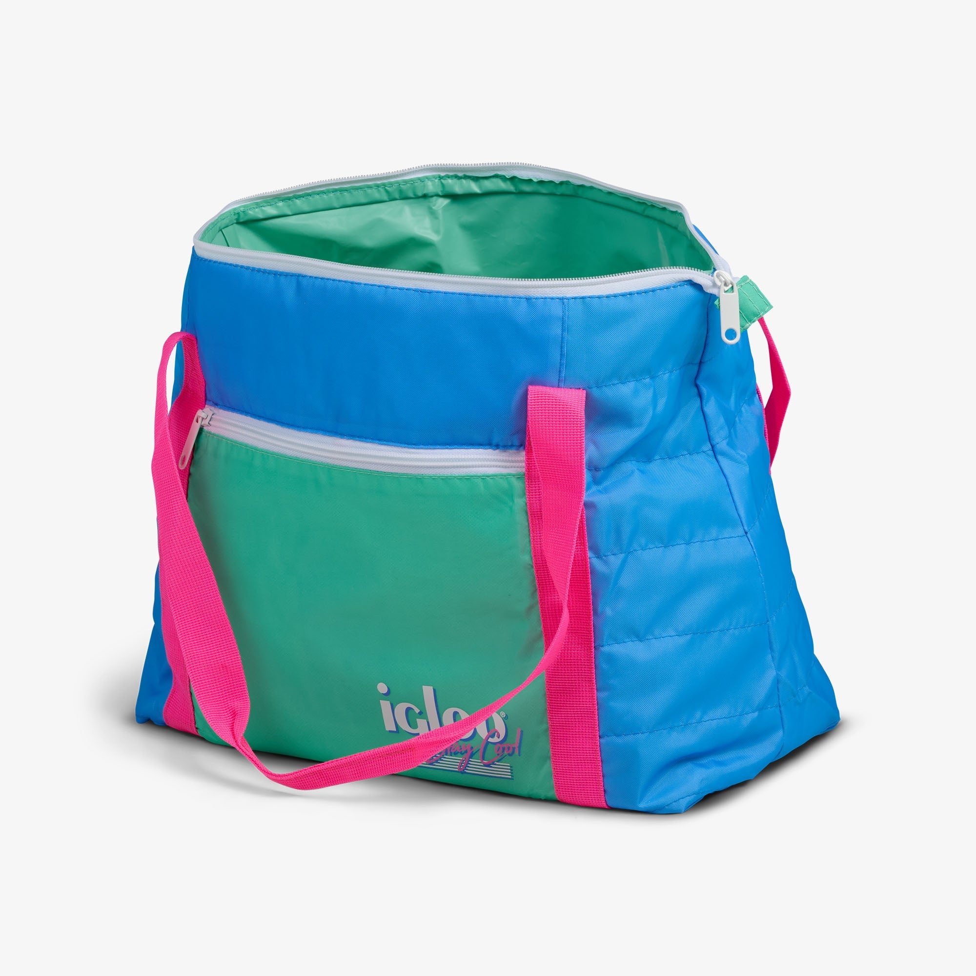 Retro Packable Puffer 20-Can Cooler Bag