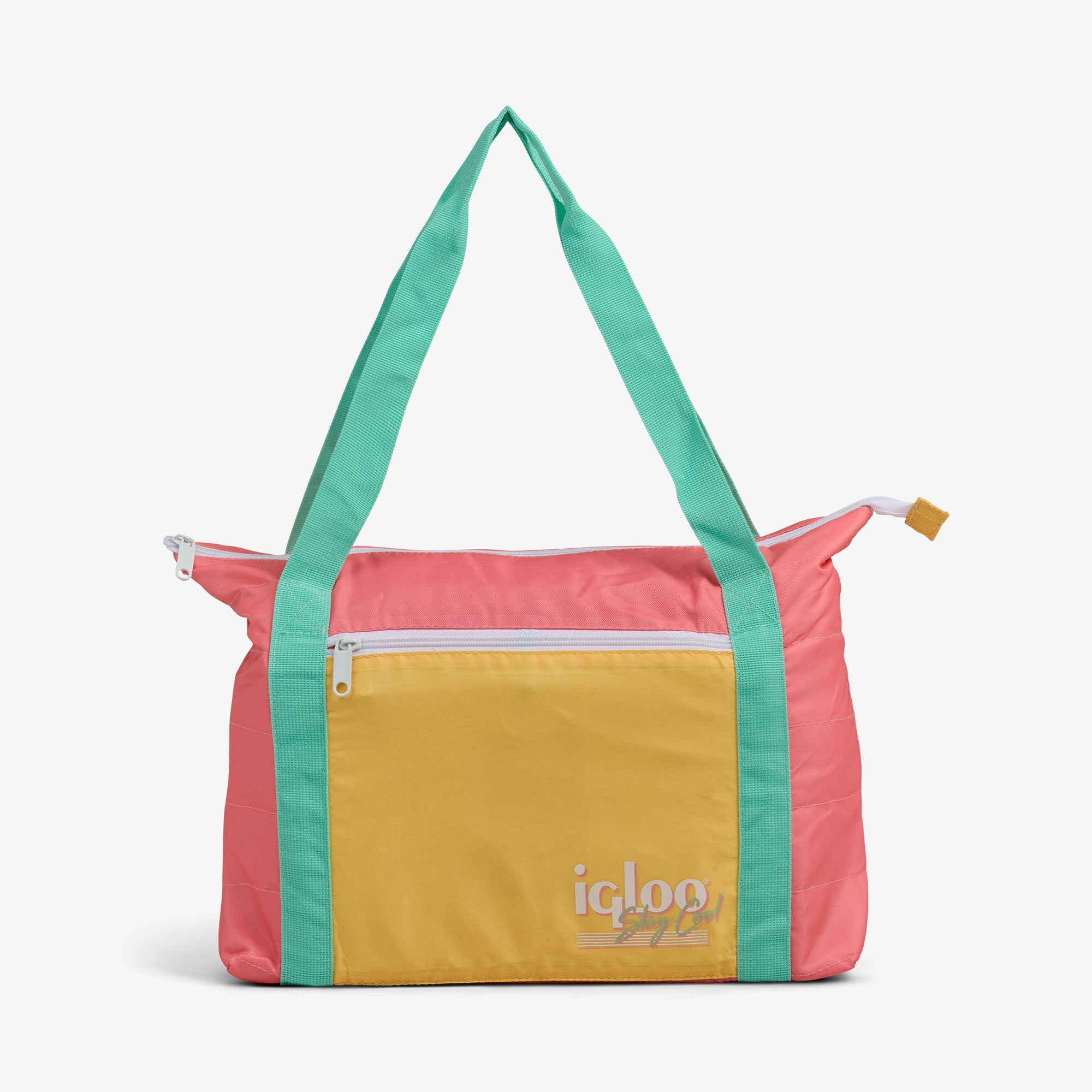 Retro Packable Puffer 20-Can Cooler Bag