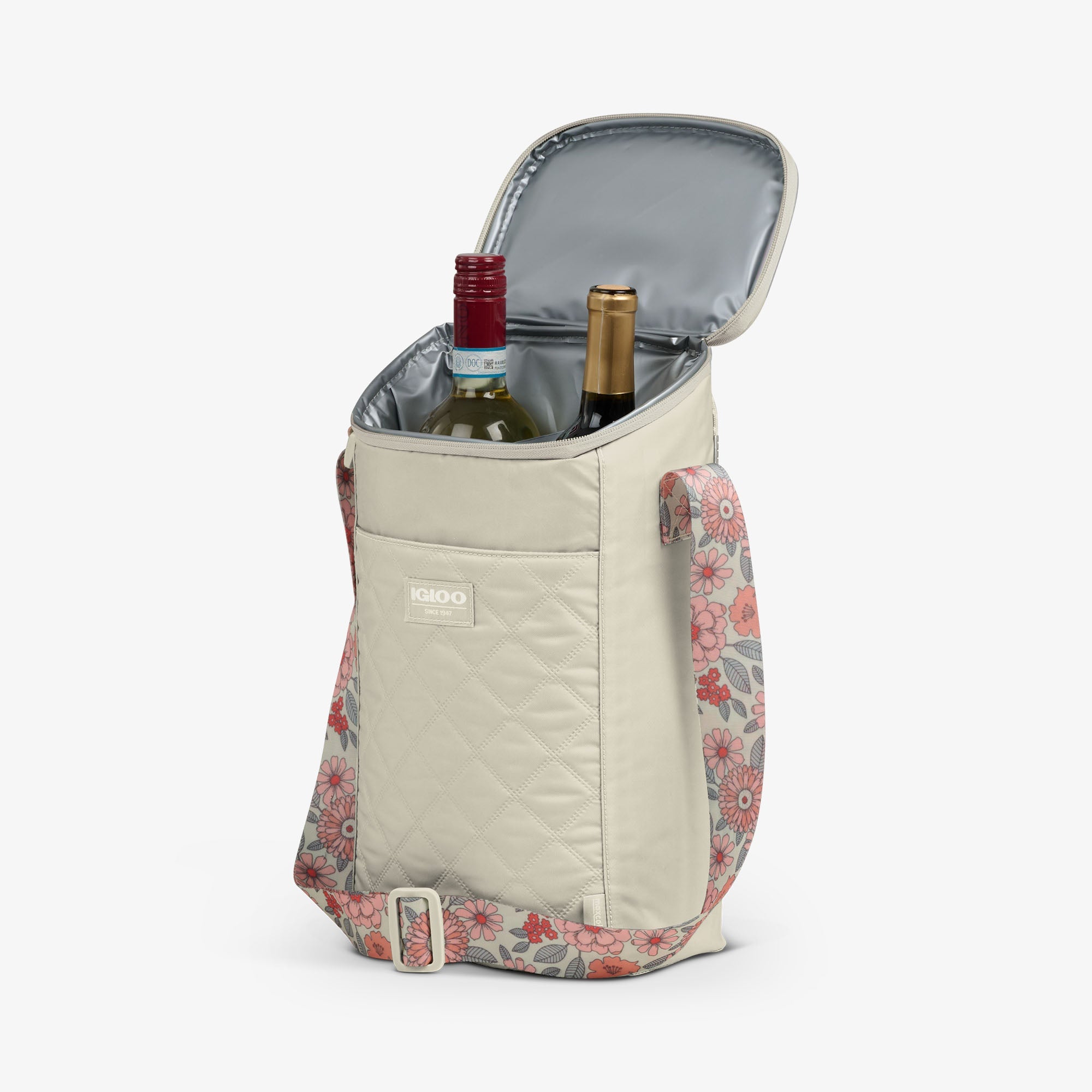 Floral MaxCold® DUO Vertical Crossbody Cooler Bag