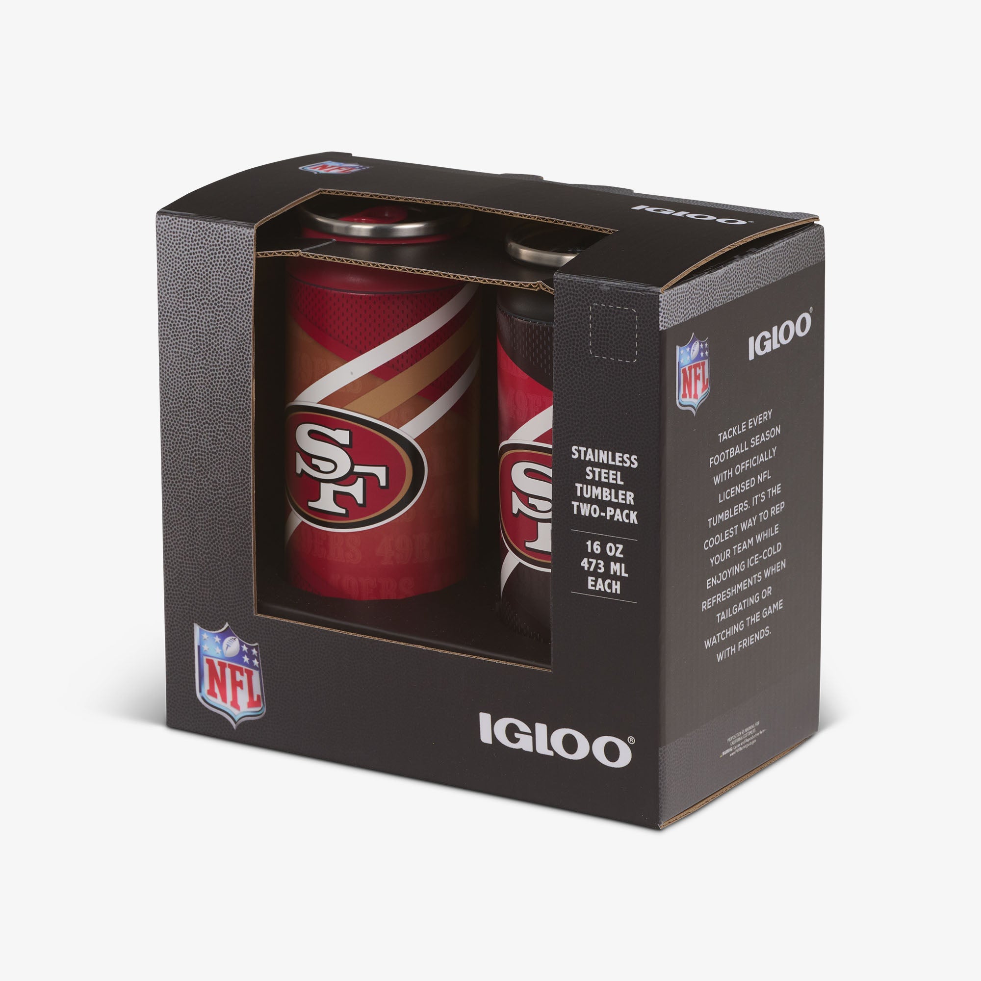San Francisco 49ers Home & Away 16 Oz Can 2-Pack