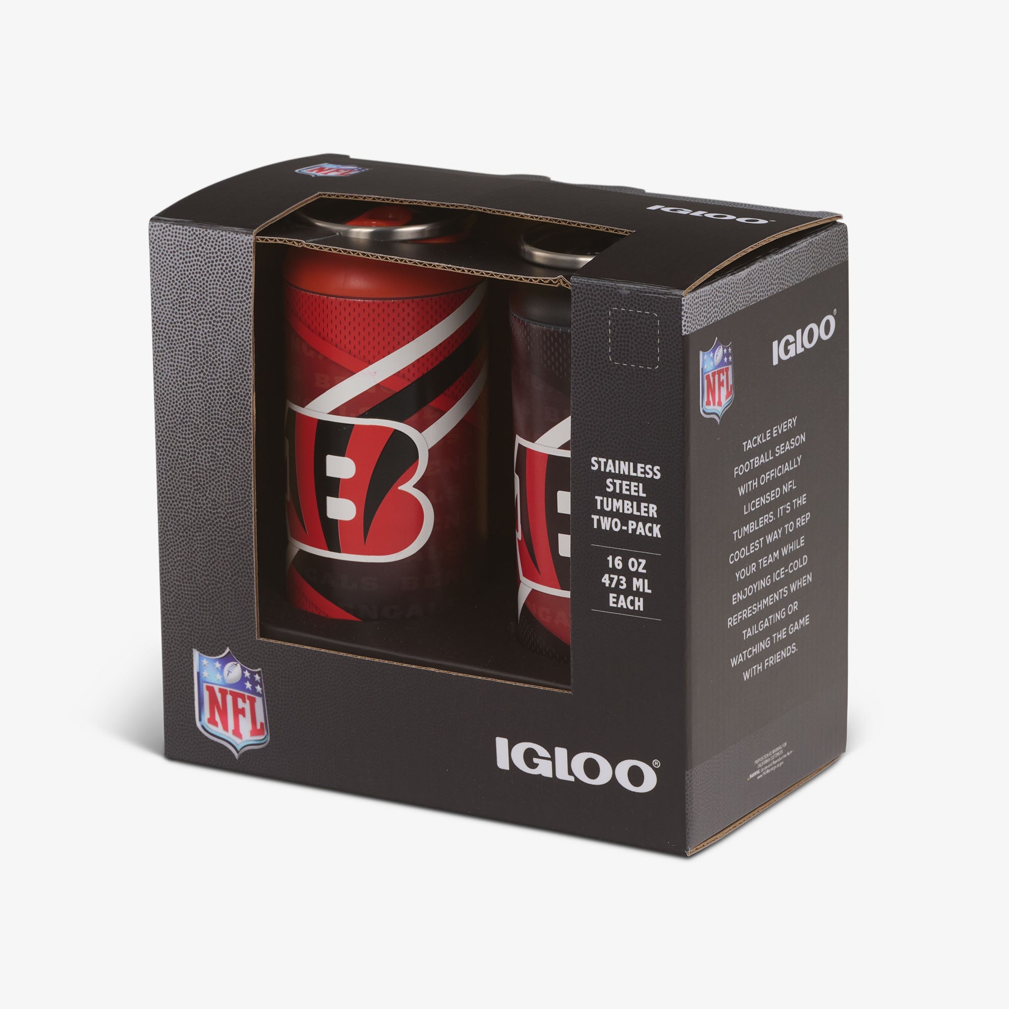 Cincinnati Bengals Home & Away 16 Oz Can 2-Pack