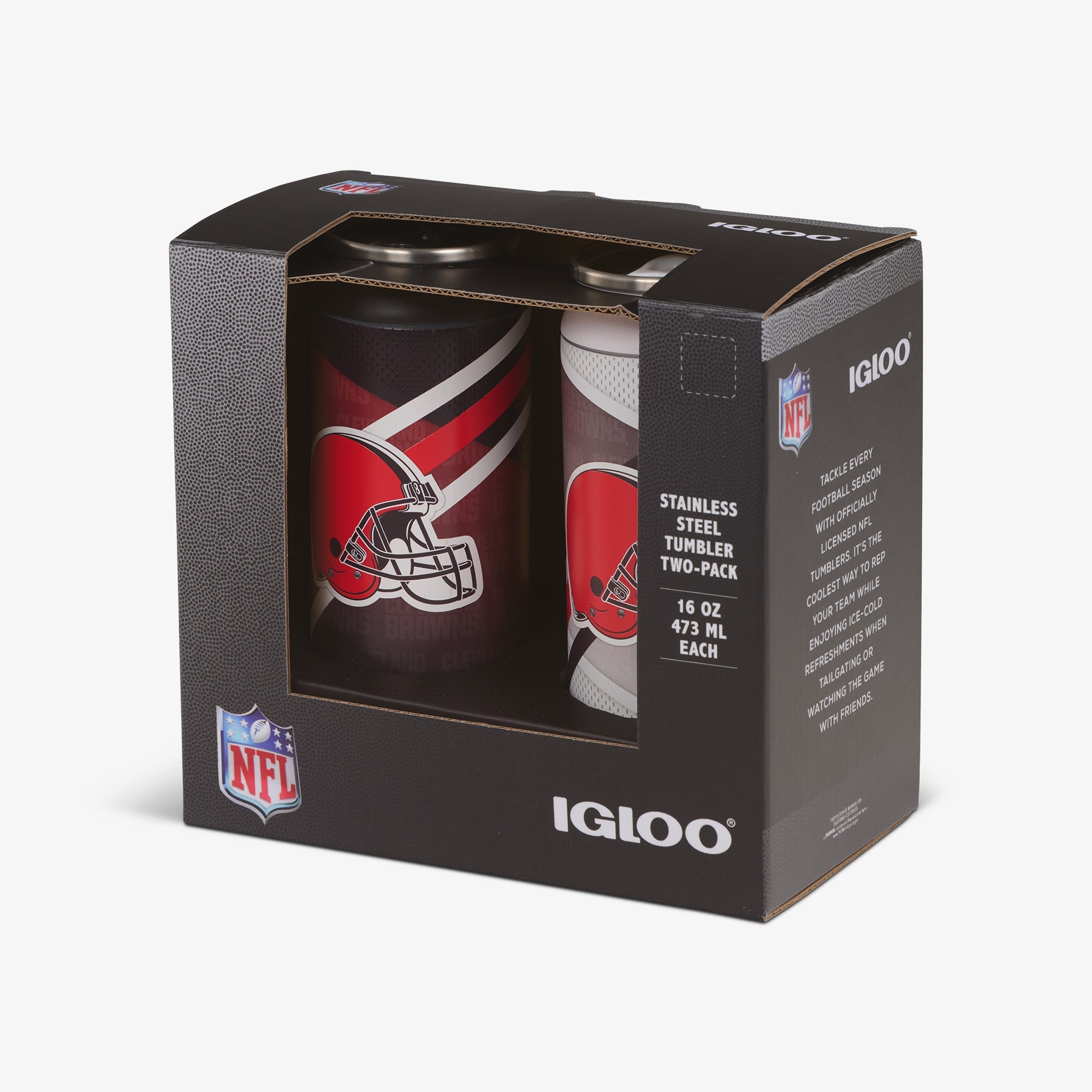 Cleveland Browns Home & Away 16 Oz Can 2-Pack