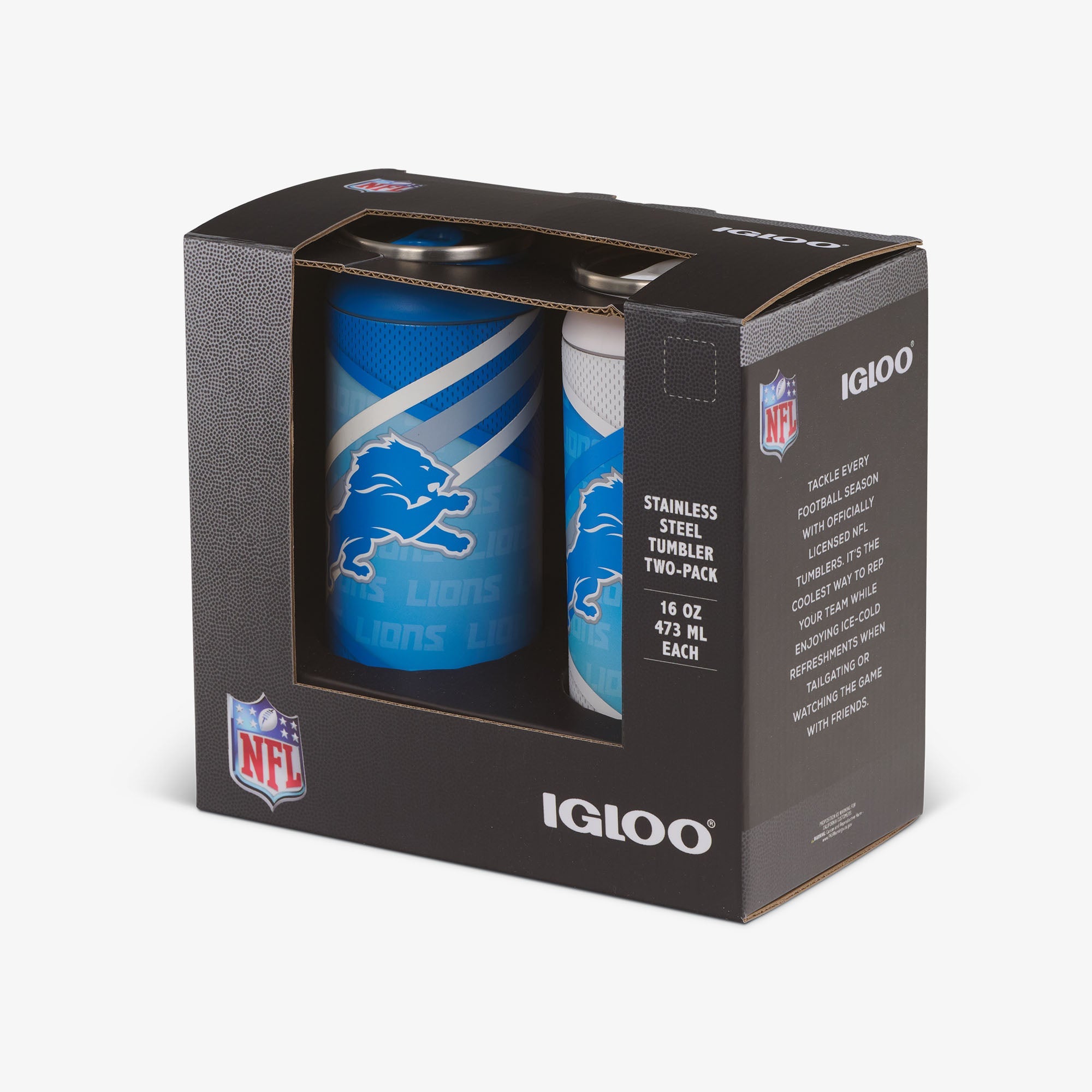 Detroit Lions Home & Away 16 Oz Can 2-Pack