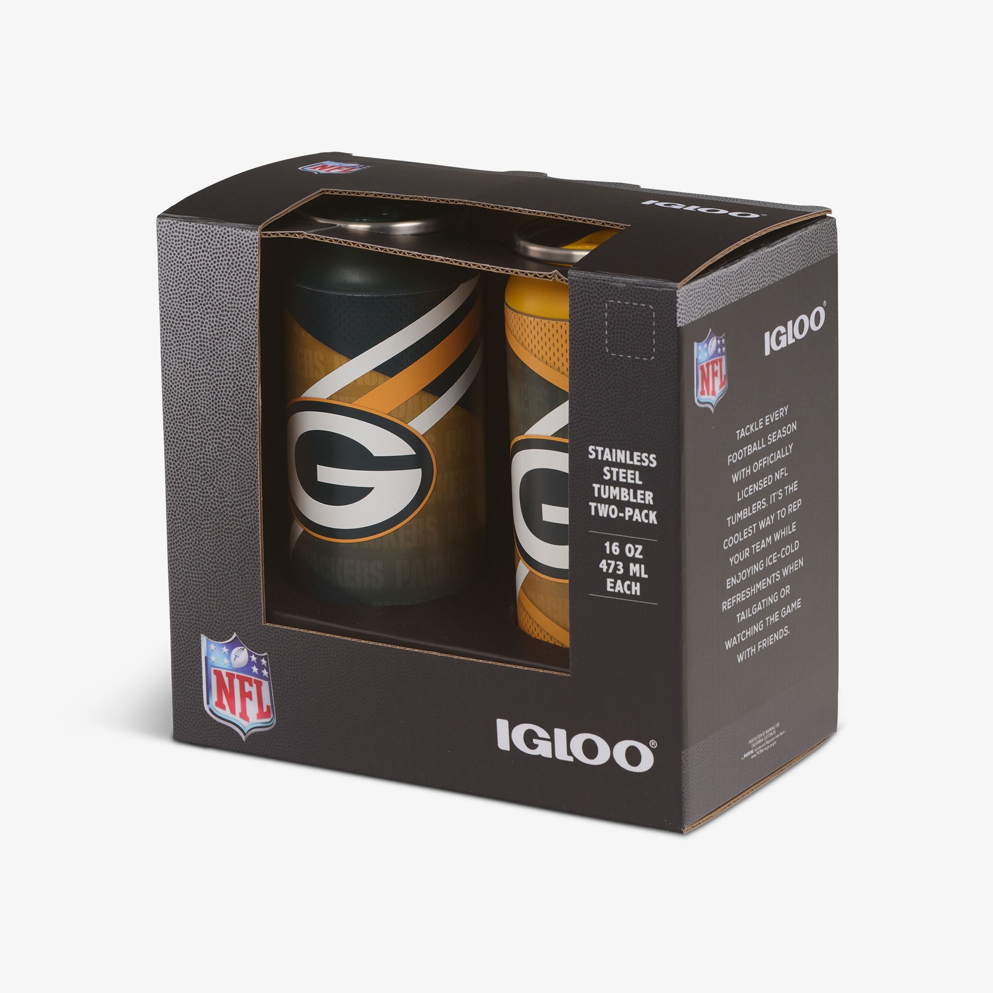 Green Bay Packers Home & Away 16 Oz Can 2-Pack