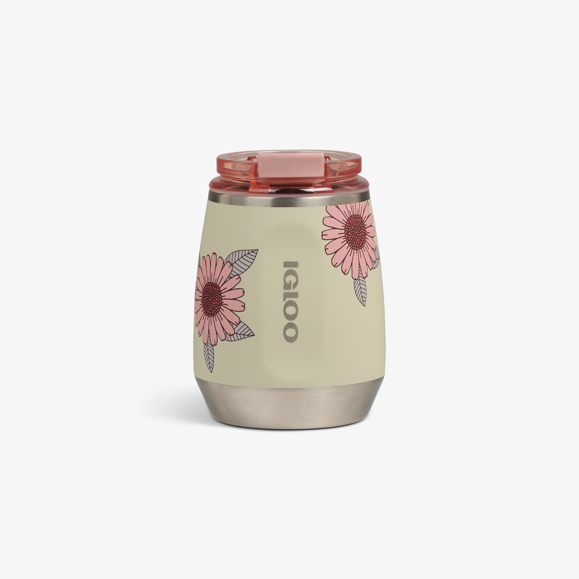 Floral 10 Oz Wine Tumbler