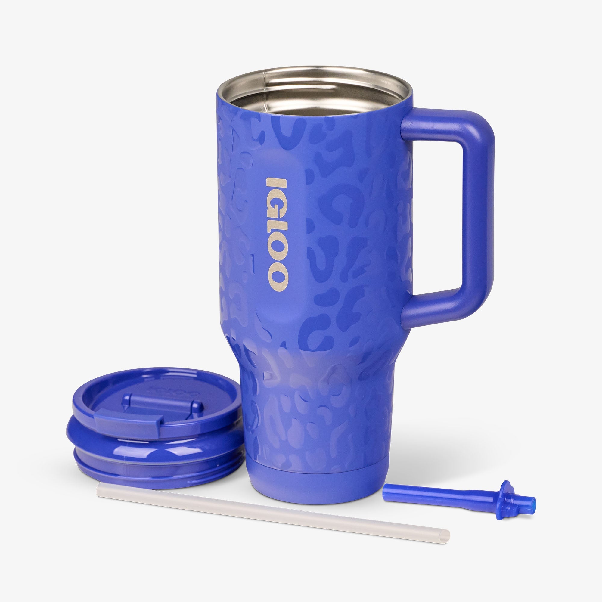 NFL 32 Oz Leopard Flip 'n' Sip Travel Mug