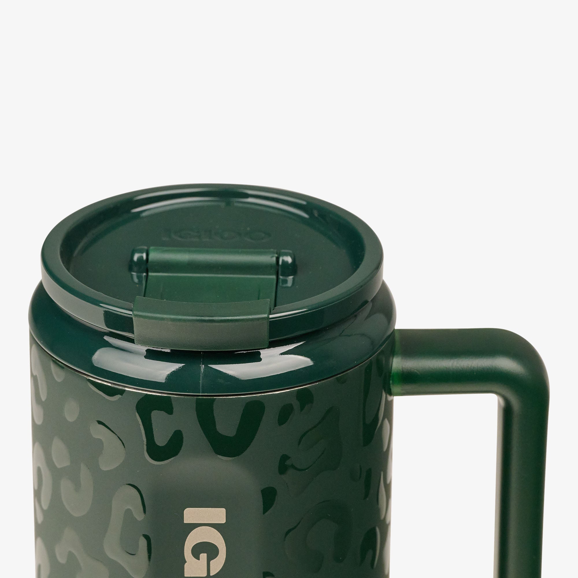 NFL 32 Oz Leopard Flip 'n' Sip Travel Mug