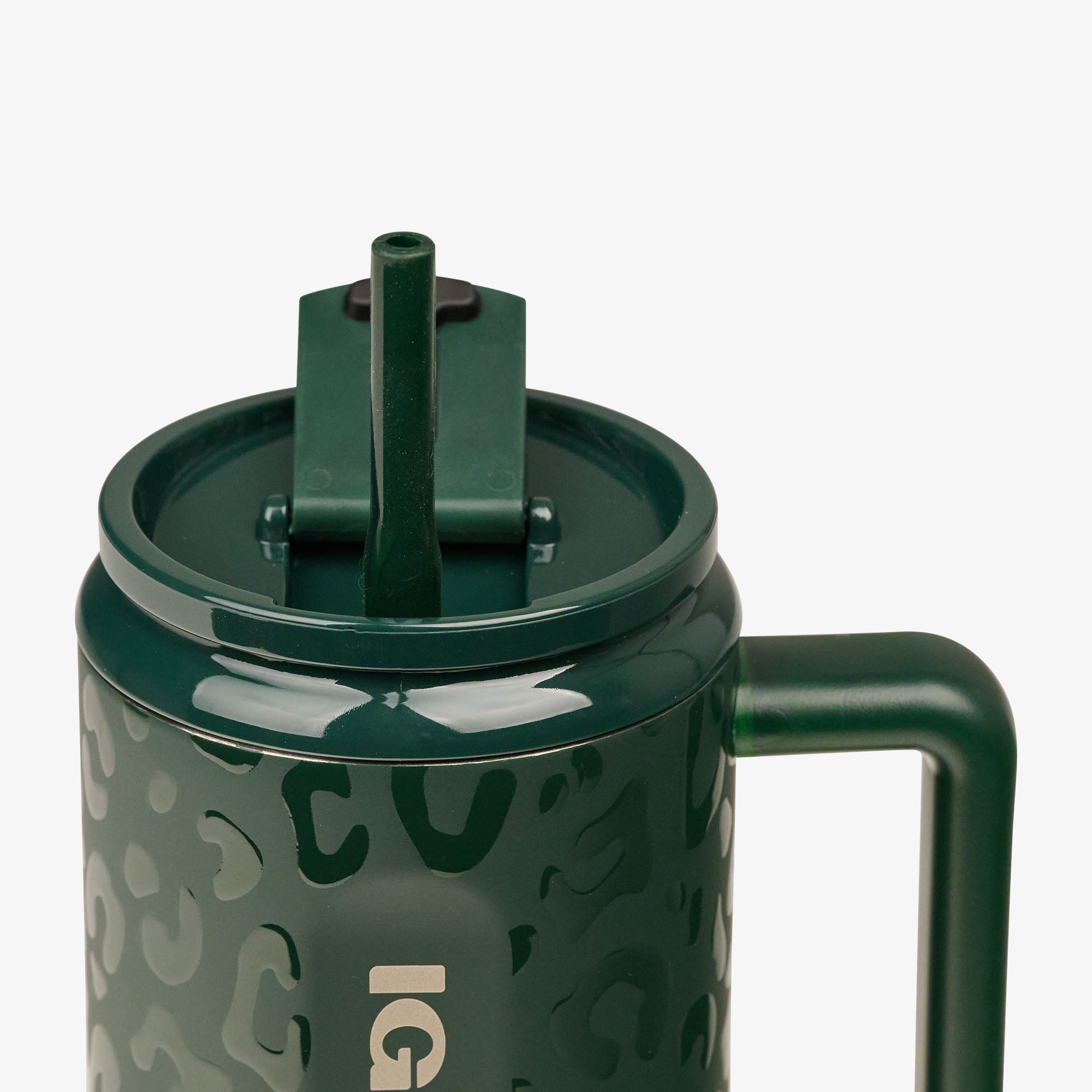 NFL 32 Oz Leopard Flip 'n' Sip Travel Mug