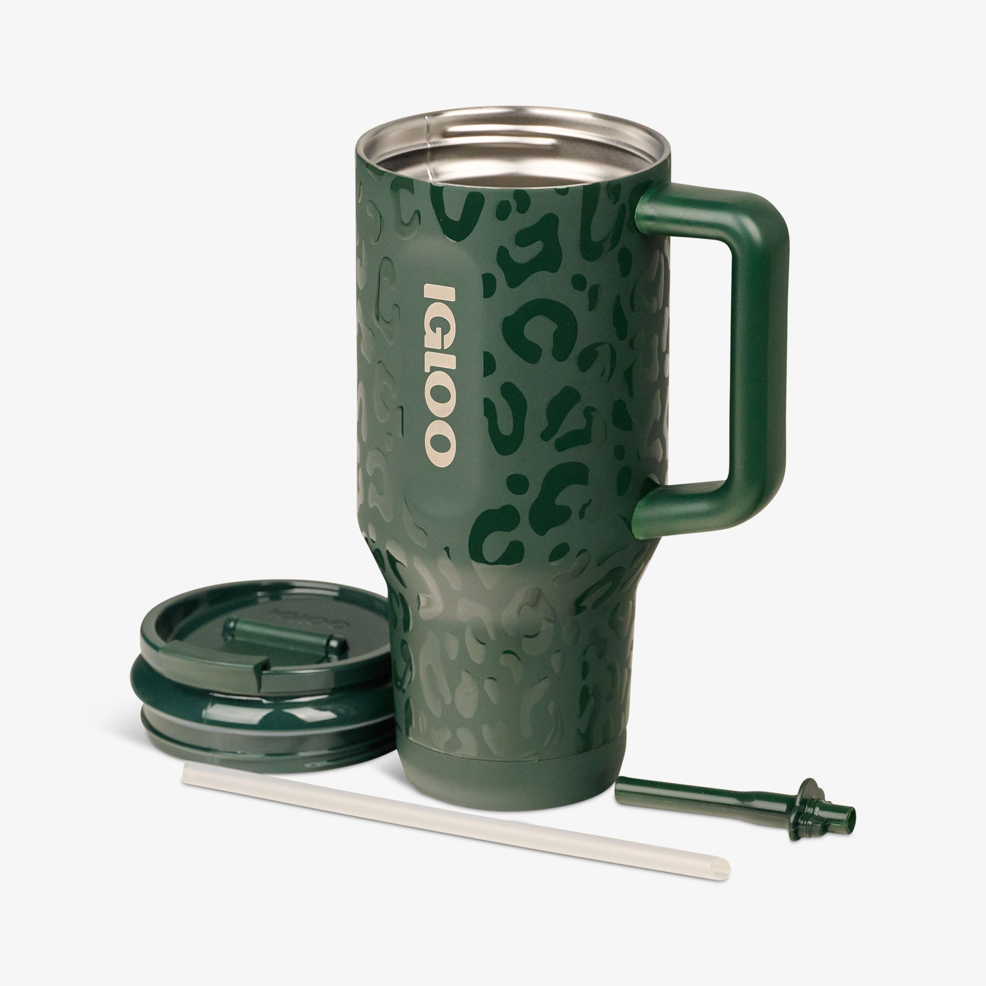 NFL 32 Oz Leopard Flip 'n' Sip Travel Mug