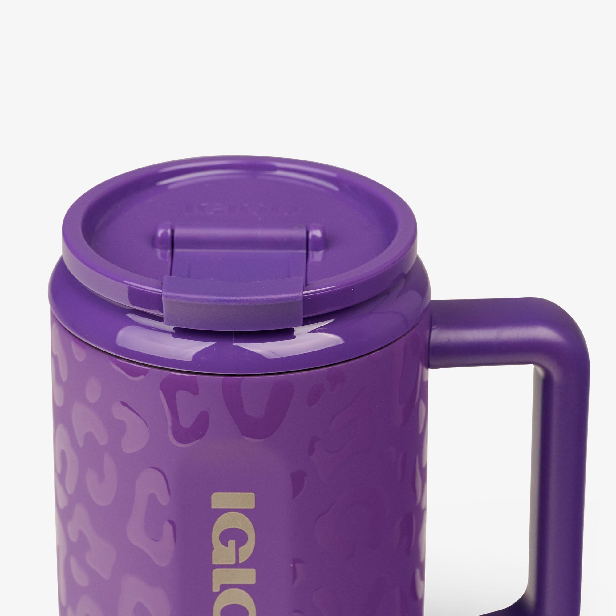 NFL 32 Oz Leopard Flip 'n' Sip Travel Mug