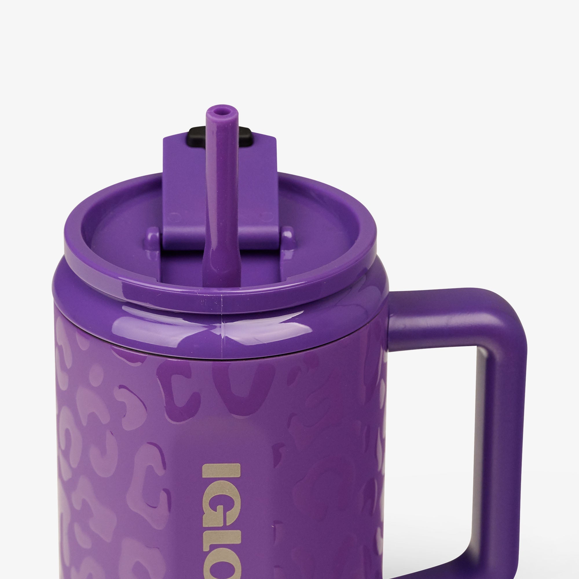 NFL 32 Oz Leopard Flip 'n' Sip Travel Mug