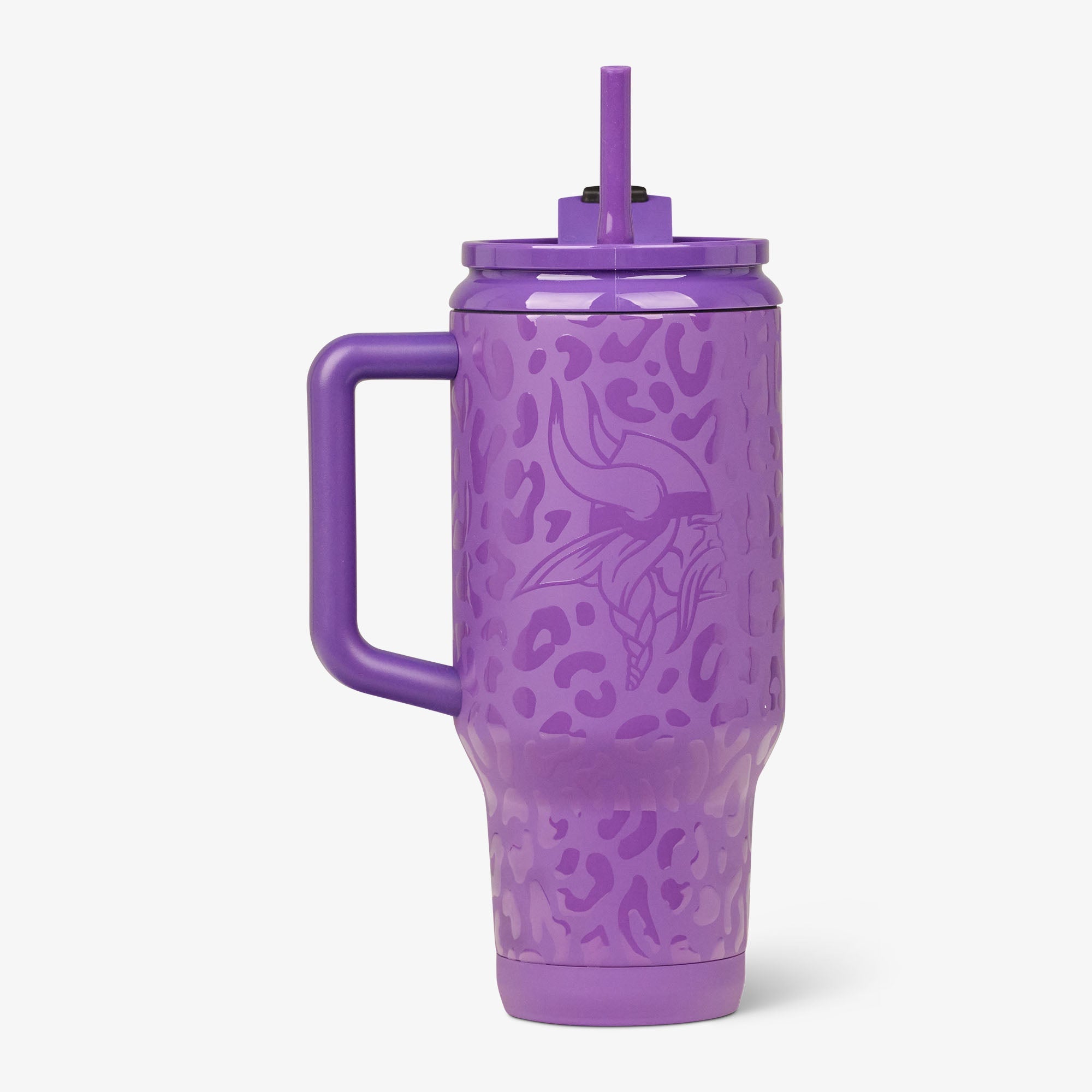 NFL 32 Oz Leopard Flip 'n' Sip Travel Mug