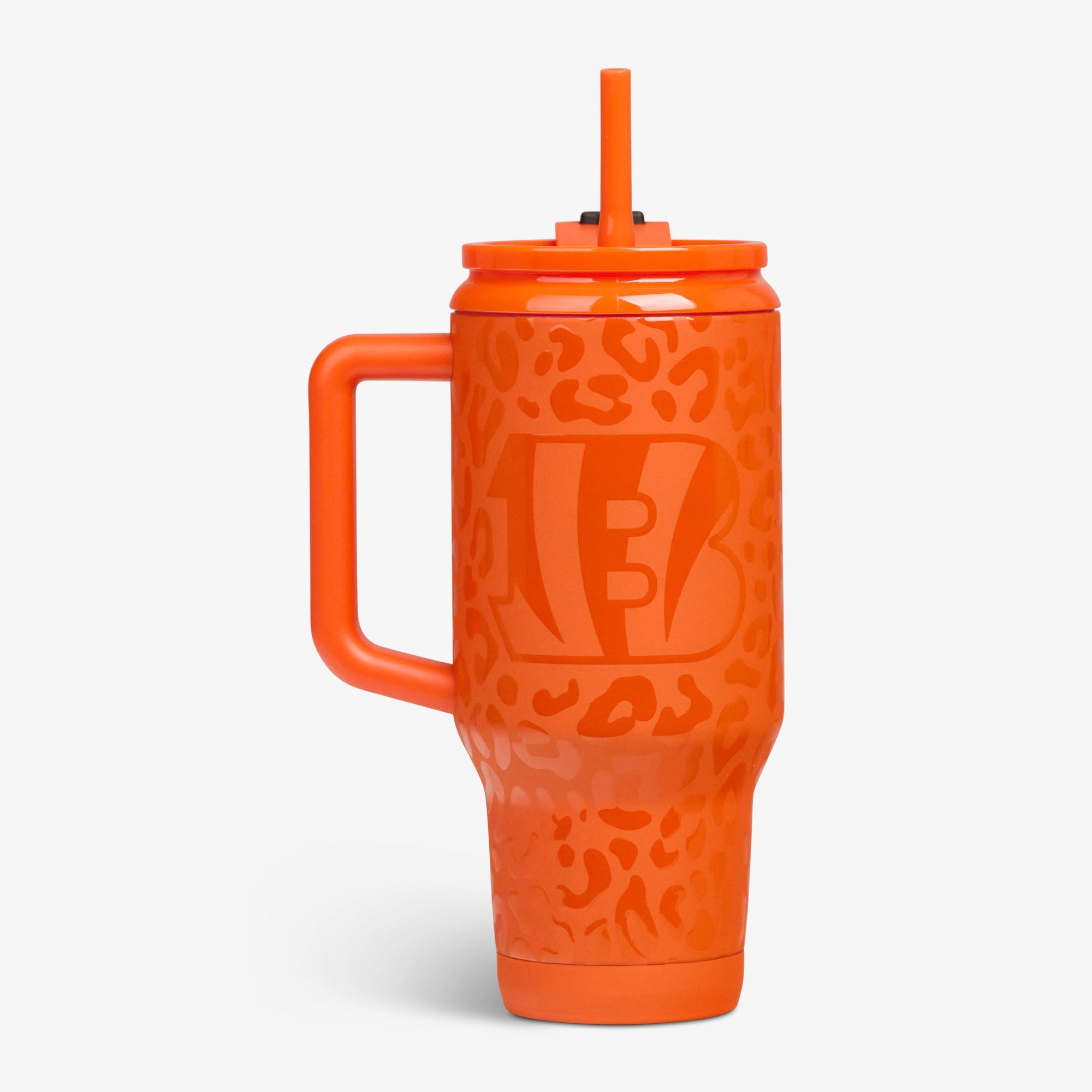 NFL 32 Oz Leopard Flip 'n' Sip Travel Mug