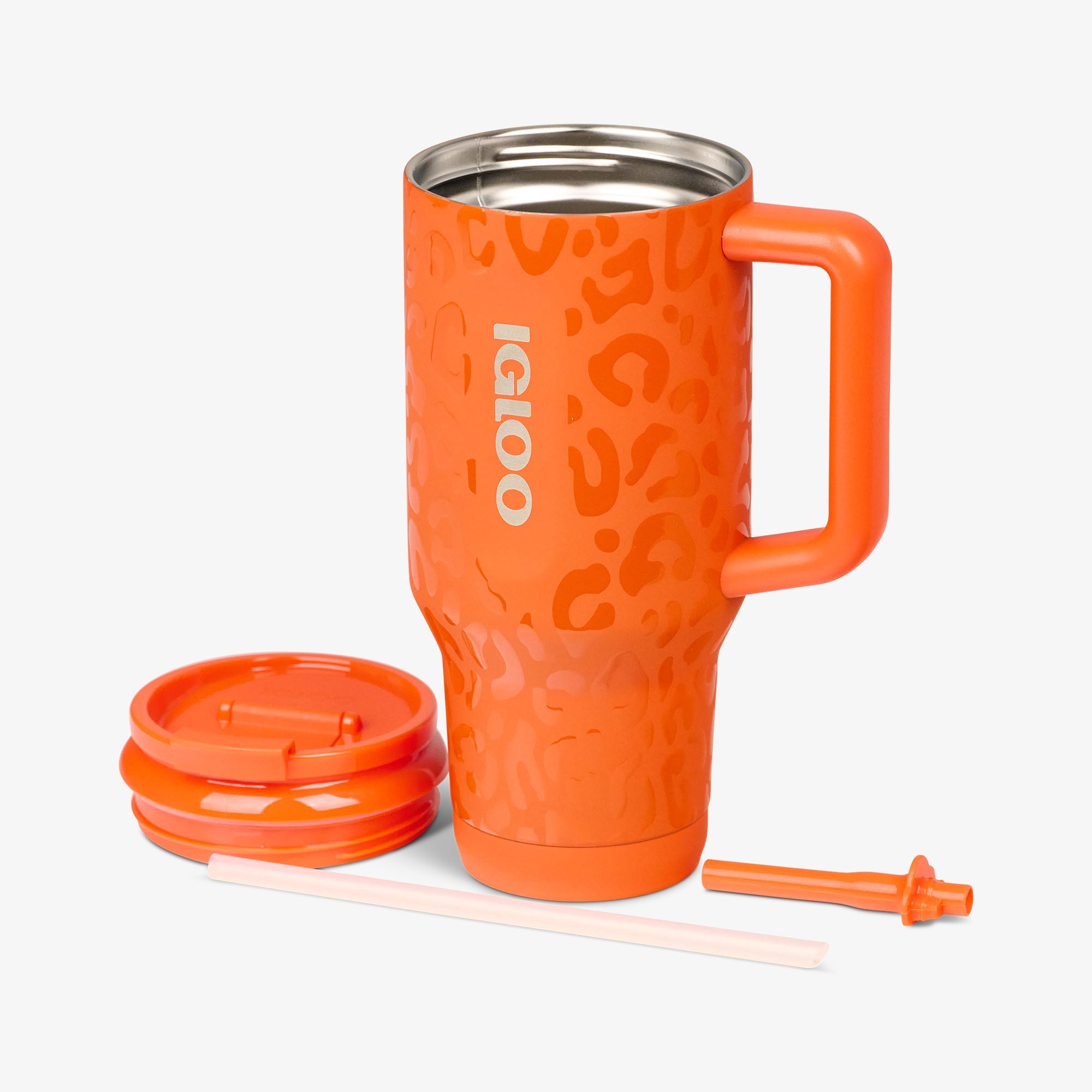 NFL 32 Oz Leopard Flip 'n' Sip Travel Mug