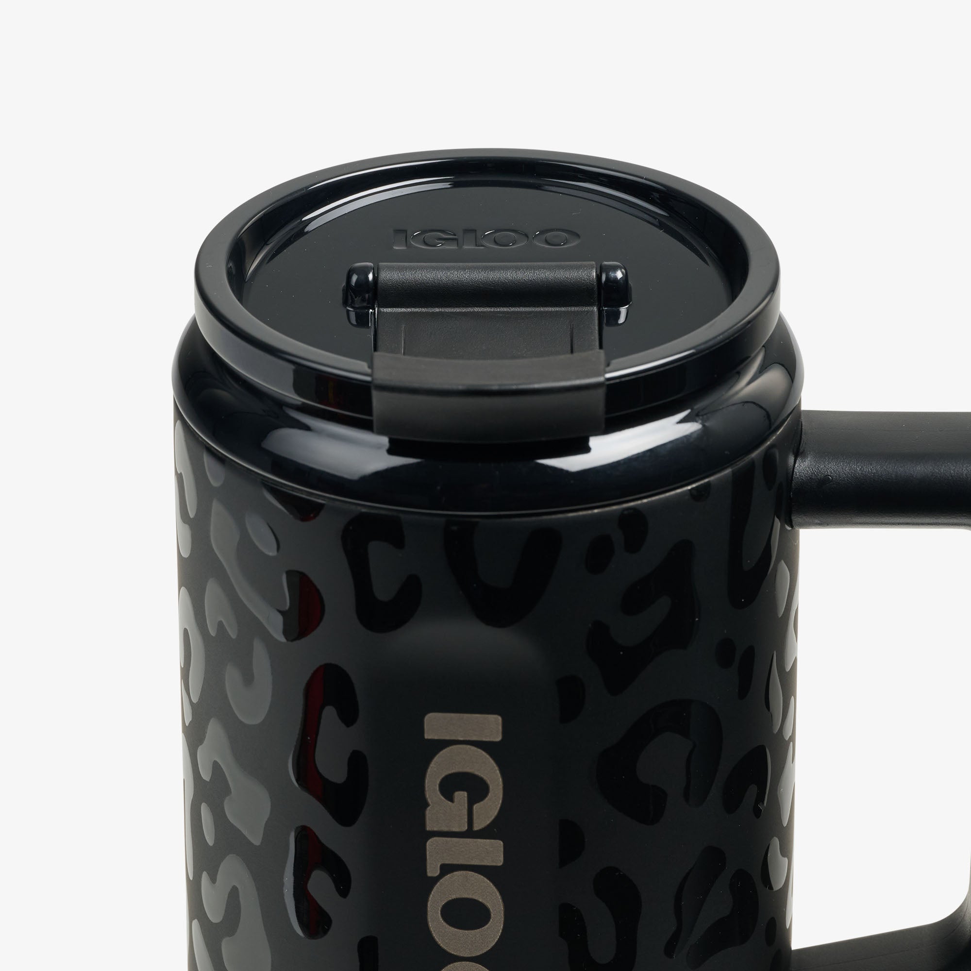 NFL 32 Oz Leopard Flip 'n' Sip Travel Mug