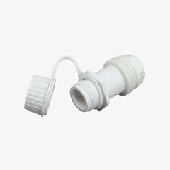 Threaded Drain Plug Assembly With Plastic Tethered Cap