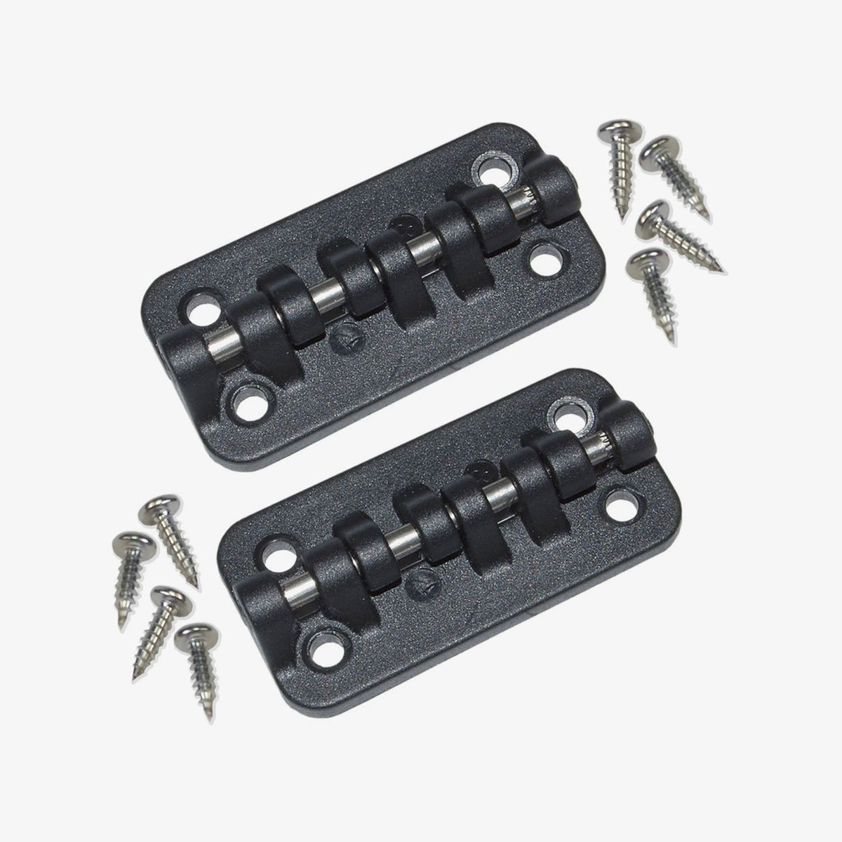 Hybrid Stainless Steel/Plastic Hinges Universal Fit